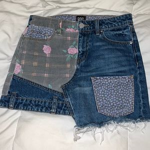 URBAN OUTFITTERS mini jean skirt